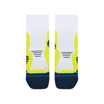 Stance Pace Light Quarter Socks - Volt