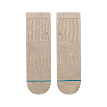 Stance Signature Wash Quarter Socks - String Grey