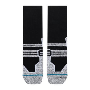 Stance Static Gripper Crew Socks - Black