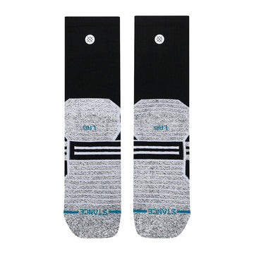 Stance Static Gripper Crew Socks - Black