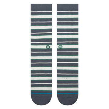 Stance Signature Stripe Crew Socks - Turbulence