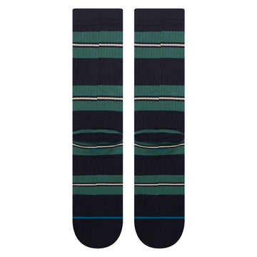 Stance Caesar Stripe Crew Socks - Green