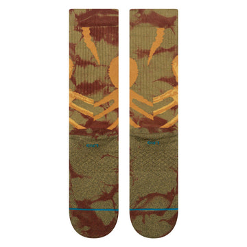 Stance Face Hugger Crew Socks - Brown