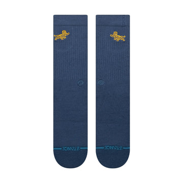 Stance Stripes Crew Socks - Navy