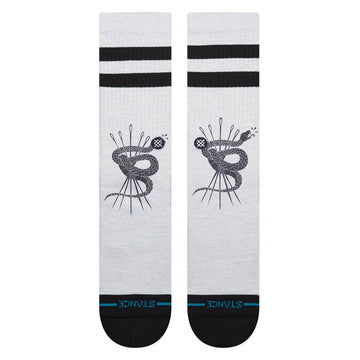 Stance Threads Crew Socks - Black