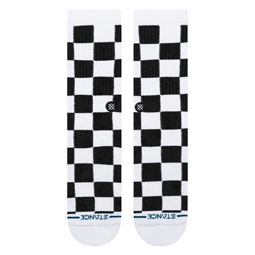 Stance Dance Floor Crew Socks - White