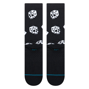 Stance Die Up Crew Socks - Black
