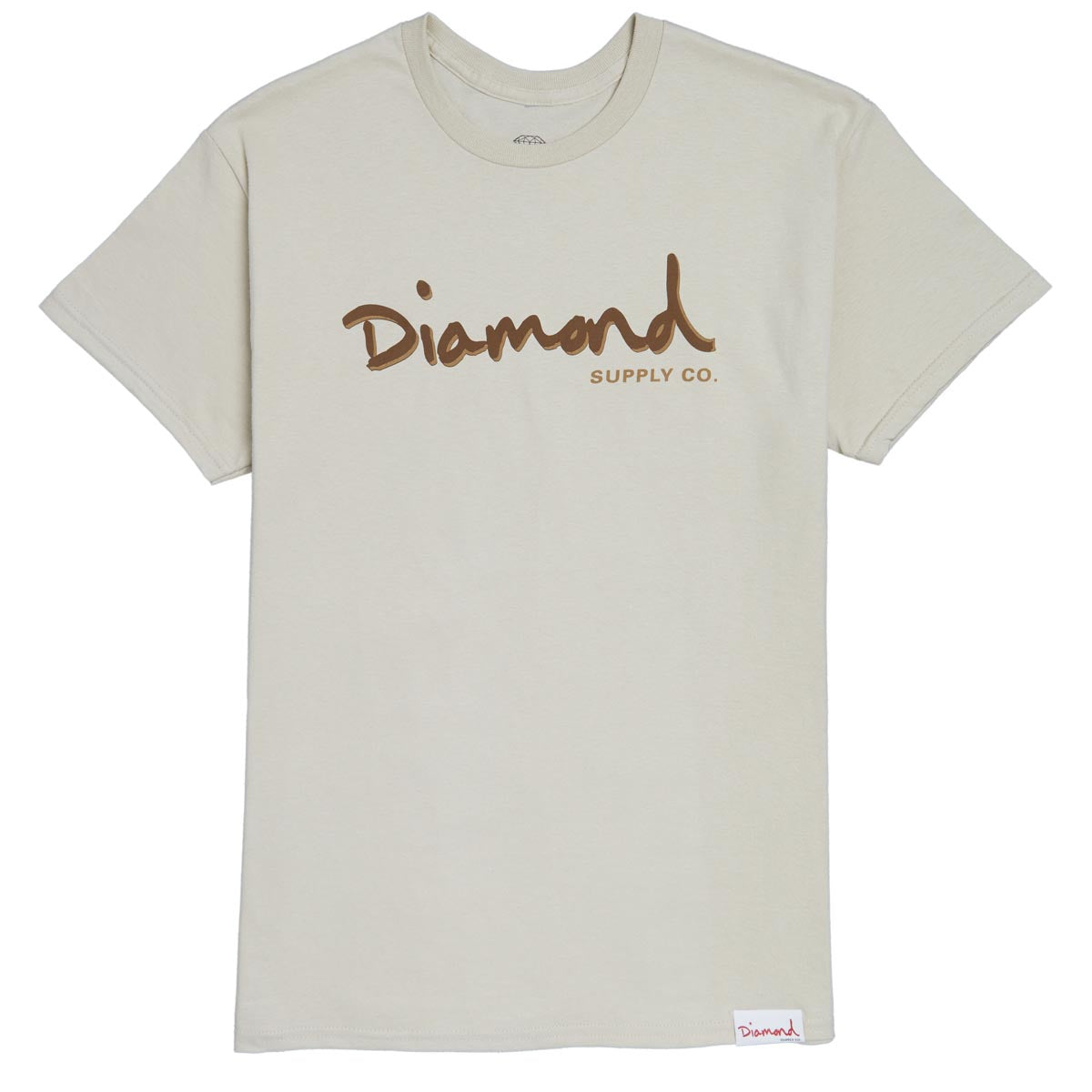 Diamond Supply Co. Outline T-Shirt - Natural image 1