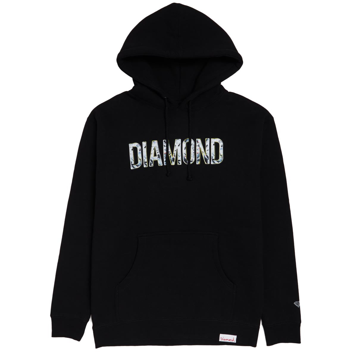 Diamond Supply Co. Bold Diamond Hoodie - Black image 1