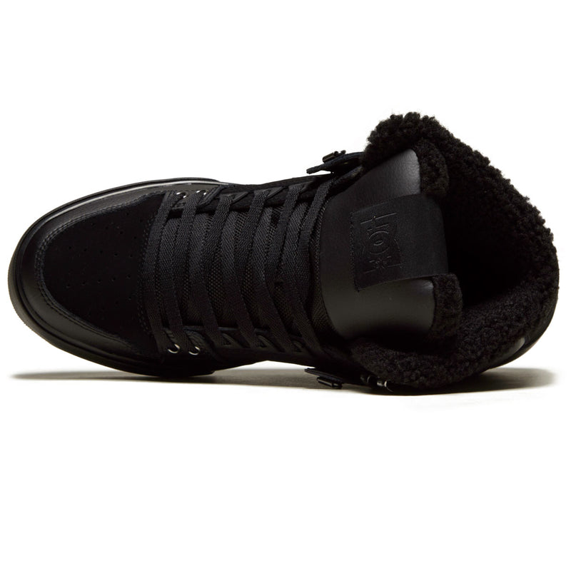 DC Pure High-top Wc Winter Shoes - Black/Black/Black