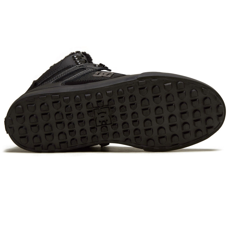 DC Pure High-top Wc Winter Shoes - Black/Black/Black