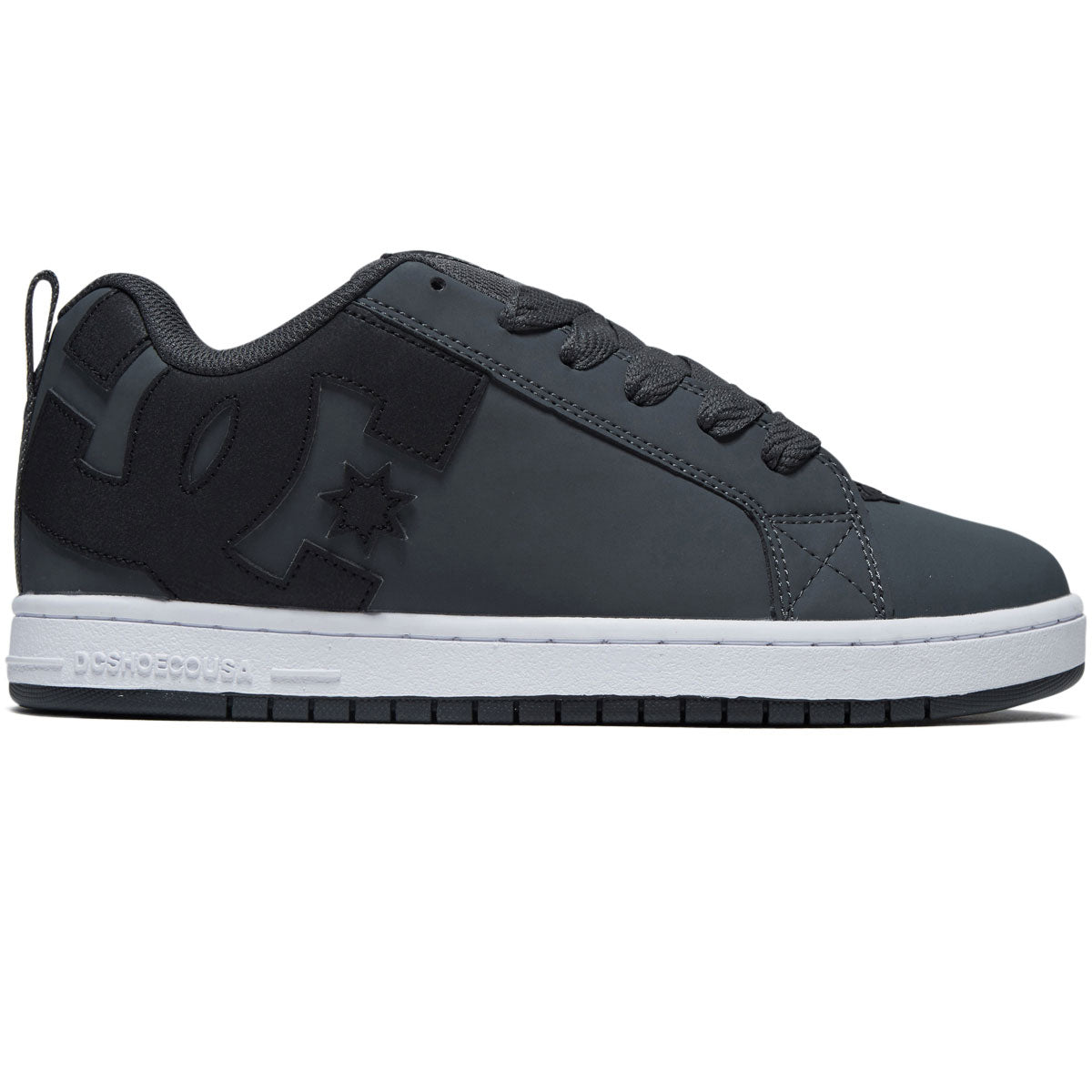 DC Court Graffik Shoes - Dark Grey/Black/White image 1