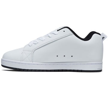 DC Court Graffik Shoes - White/Black/Black