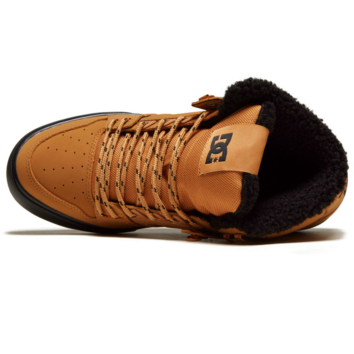 DC Pure High-top Wc Winter Shoes - Wheat/Black image 3