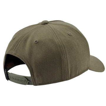 Nixon Deep Down Athletic Snapback Hat - Olive/Black