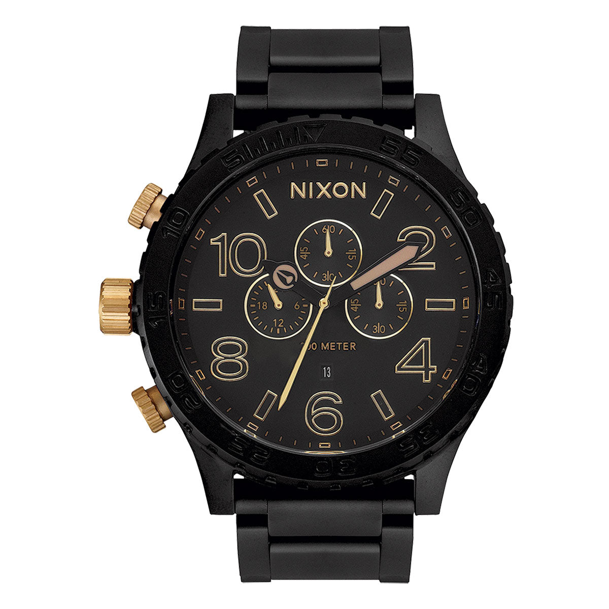 Nixon 51-30 Chrono 2024 Watch - Matte Black/Gold image 1