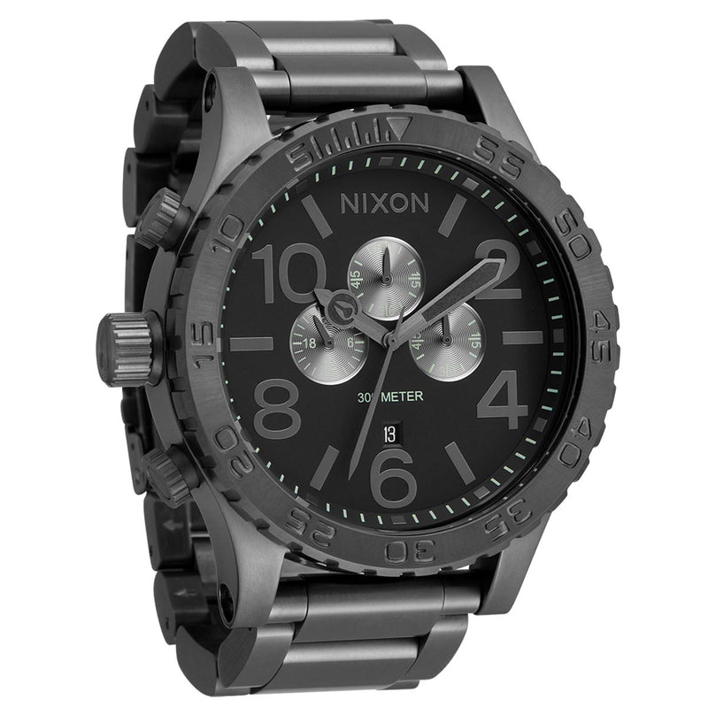 Nixon 51-30 Chrono Watch - All Gunmetal 2024