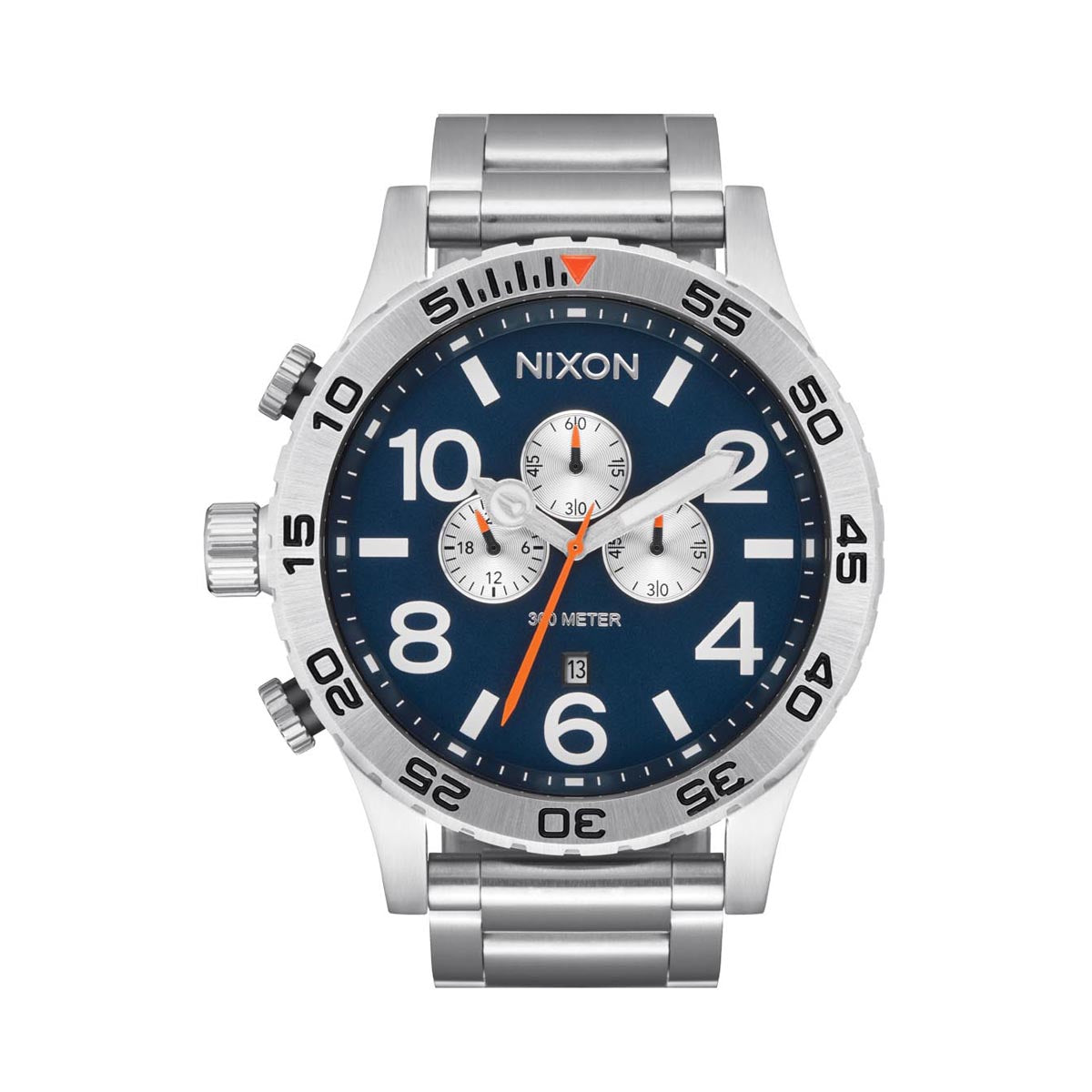 Nixon 51-30 Chrono Watch - Silver/Midnight image 1