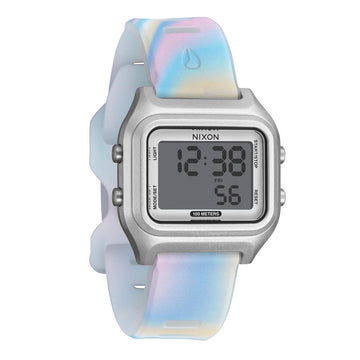Nixon Ripper Watch - Silver/Pastel Swirl