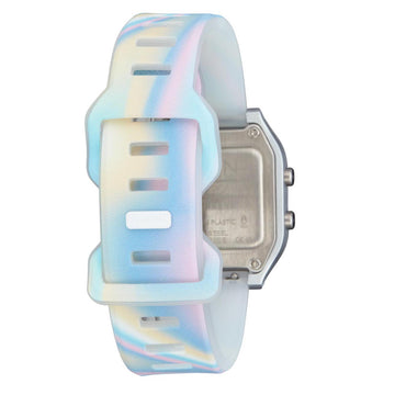 Nixon Ripper Watch - Silver/Pastel Swirl