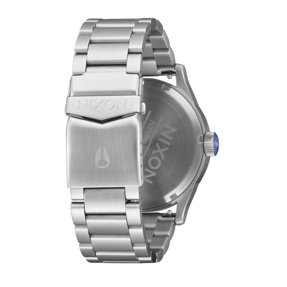 Nixon Sentry Stainless Steel Watch - Silver/Cobalt image 4