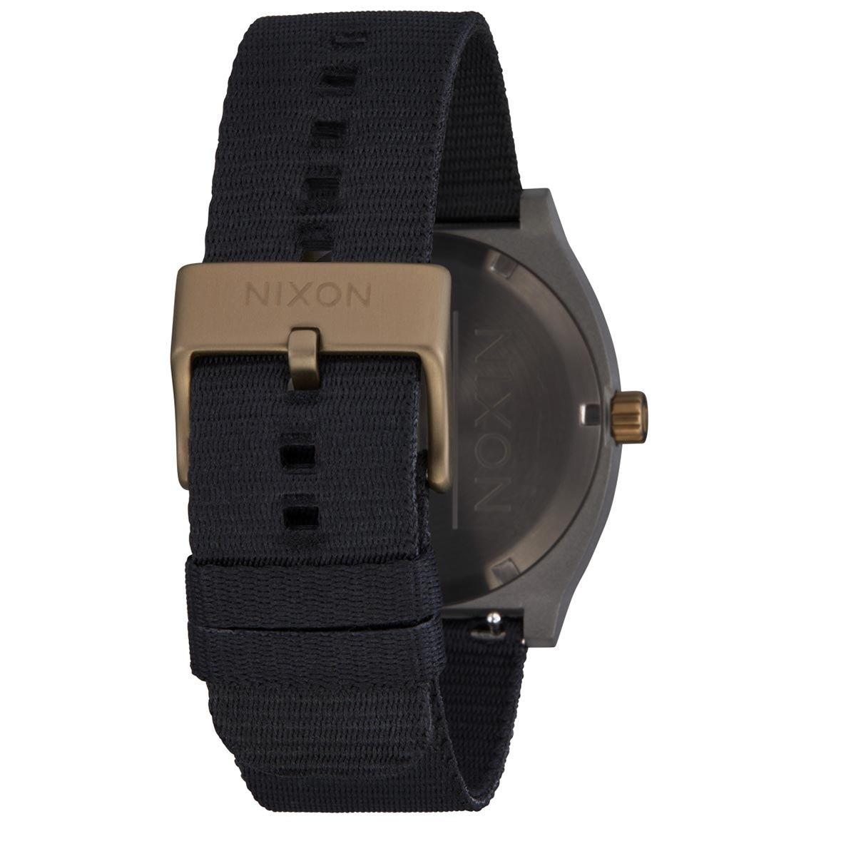 Nixon Time Teller Nylon Watch - Dark Gray/Pumice/Black image 3
