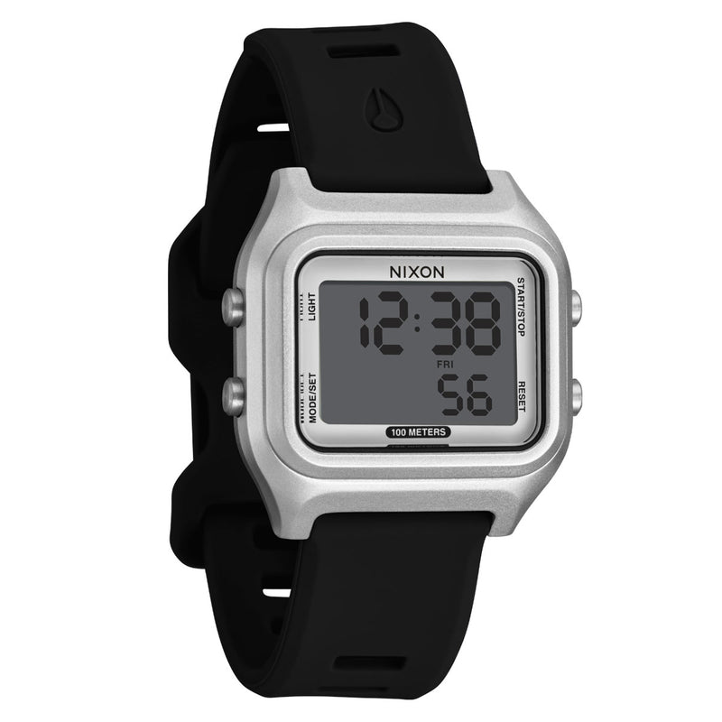 Nixon Ripper Watch - Silver/Black