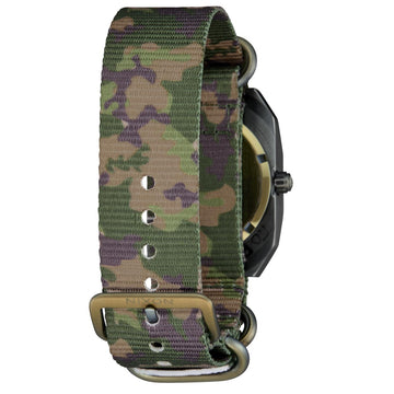 Nixon Scout Nato Watch - Dark Olive/Camo