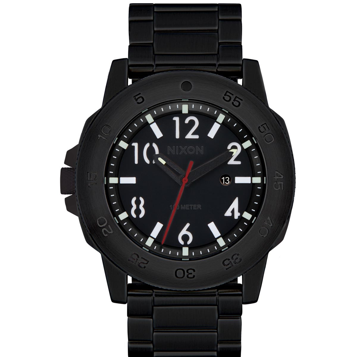 Nixon Smyth 44 Watch - Super Black/Black – CCS