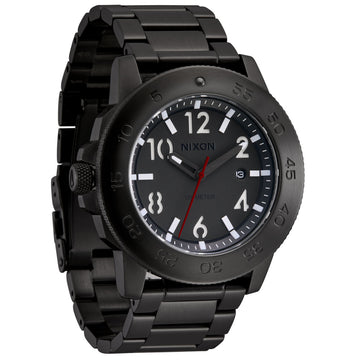 Nixon Smyth 44 Watch - Super Black/Black