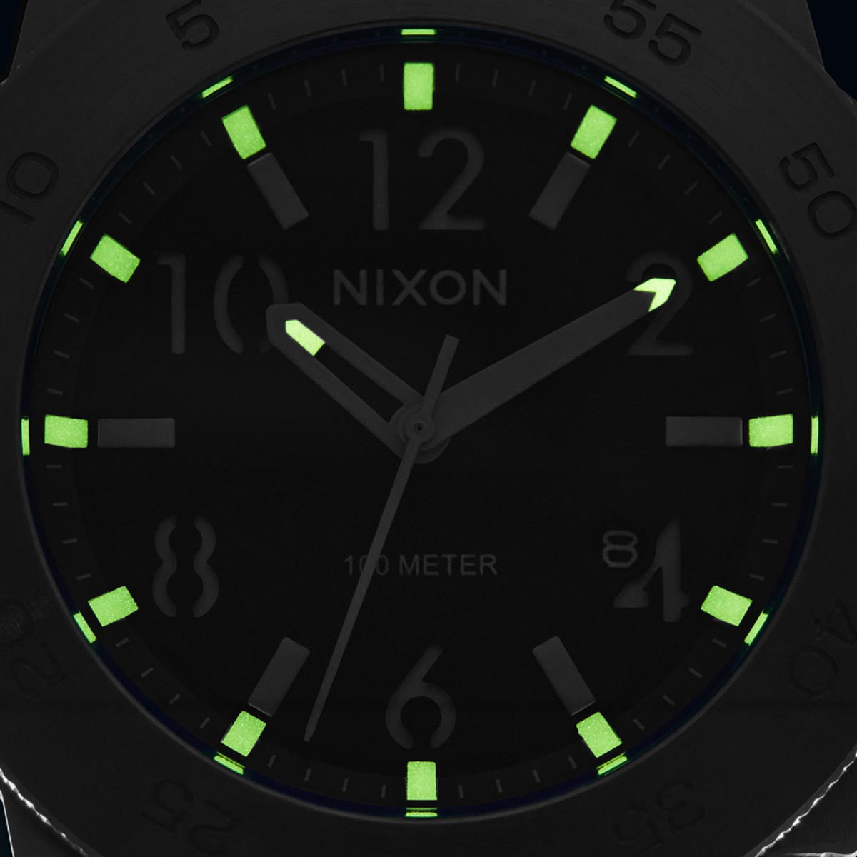 Nixon Smyth 44 Watch - Super Black/Black – CCS