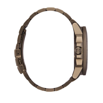 Nixon Smyth 44 Watch - Khaki/Red