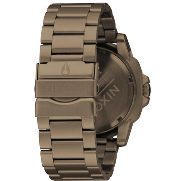 Nixon Smyth 44 Watch - Khaki/Red