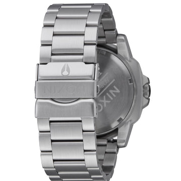 Nixon Smyth 44 Watch - Silver/Black