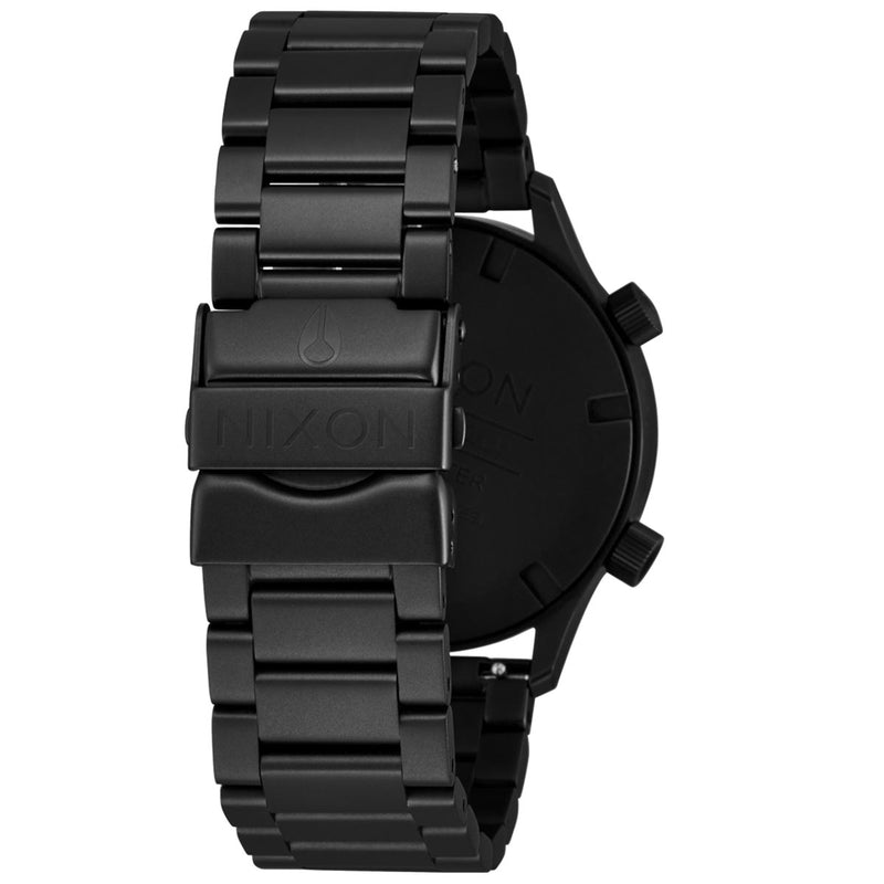 Nixon Drifter 40 Watch - Super Black/Black Sunray