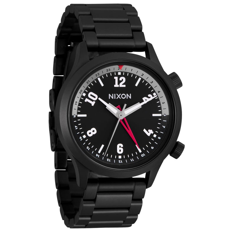 Nixon Drifter 40 Watch - Super Black/Black Sunray