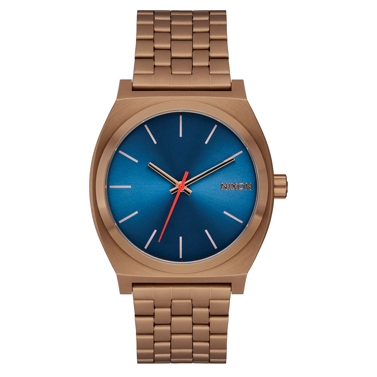 【NIXON】腕時計 The Time Teller Time Teller Watch | Silver / Turquoise | Unisex – Nixon US