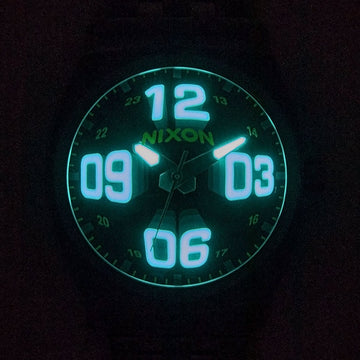 Nixon Time Teller Watch - Fisheye/Silver/Black