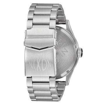 Nixon Sentry Stainless Steel Watch - Fisheye/Silver/Polar Blue