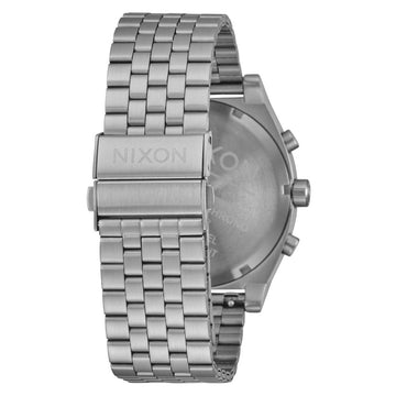 Nixon Time Teller Chrono Watch - Silver/Midnight