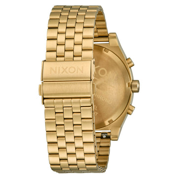 Nixon Time Teller Chrono Watch - Gold/Black/Gold