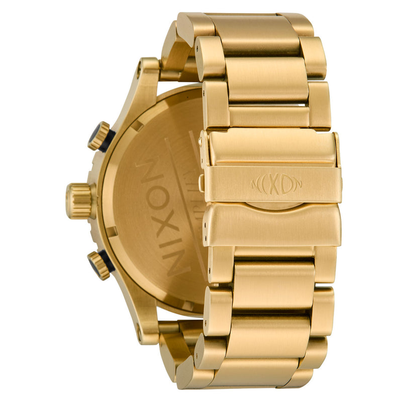 Nixon 51-30 Chrono Watch - 4th Dim Gold/Black