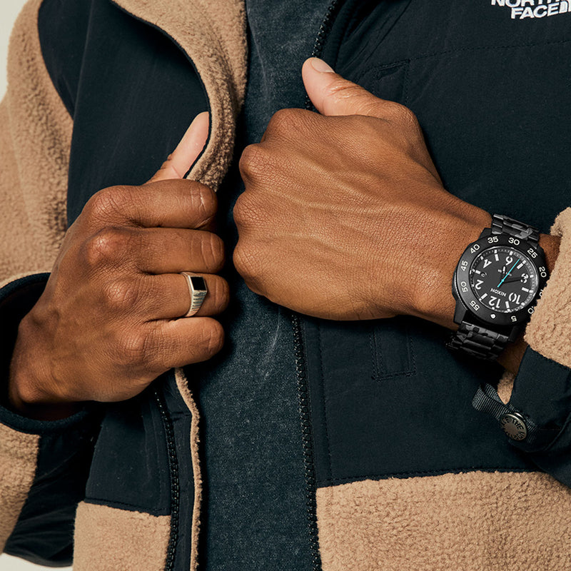 Nixon Smyth 44 Watch - Camo/Green