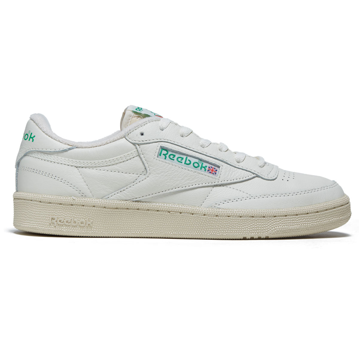 Reebok Club C 85 Vintage Shoes - Top Chalk/Paper White/Glen Green