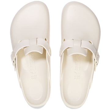 Birkenstock Womens Boston EVA Sandals - Eggshell