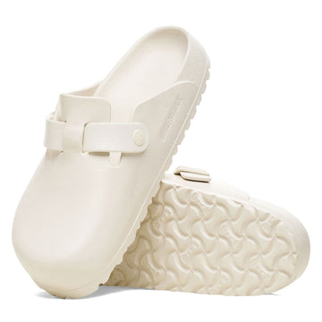 Birkenstock Womens Boston EVA Sandals - Eggshell