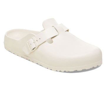 Birkenstock Womens Boston EVA Sandals - Eggshell