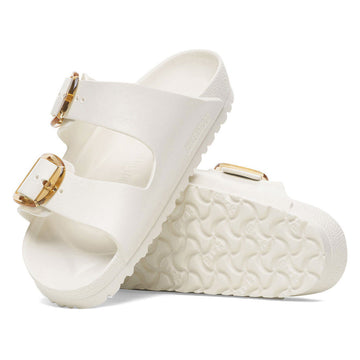 Birkenstock Womens Arizona Big Buckle EVA Sandals - Eggshell
