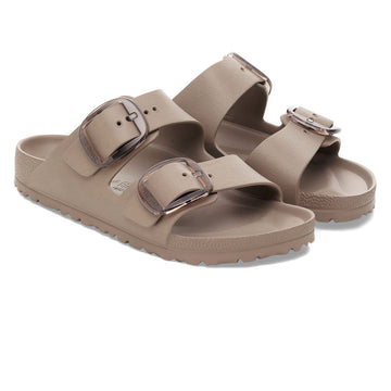 Birkenstock Womens Arizona Big Buckle EVA Sandals - Gray Taupe