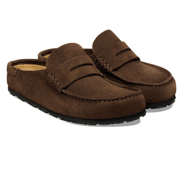 Birkenstock Naples Wrapped Sandals - Carafe Suede